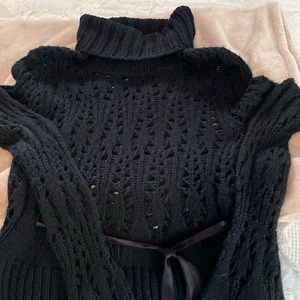 Turtleneck knit sweater